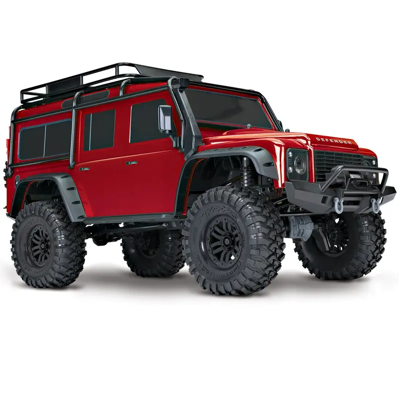 Traxxas Trx-4 Land Rover Defender 4Wd Crawler, Red, 82056-4 1