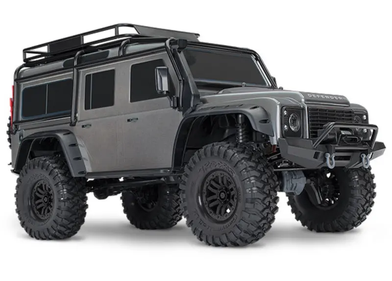 Traxxas Trx-4 Land Rover Defender 4Wd Crawler, Silver, 82056-4 1