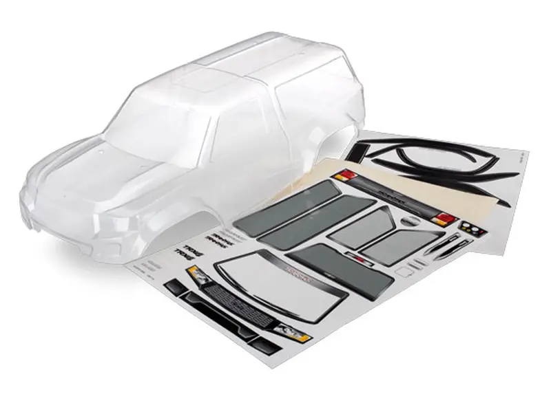 Traxxas Trx-4 Sport Camper Pre-Cut Body, Clear, 8112 1