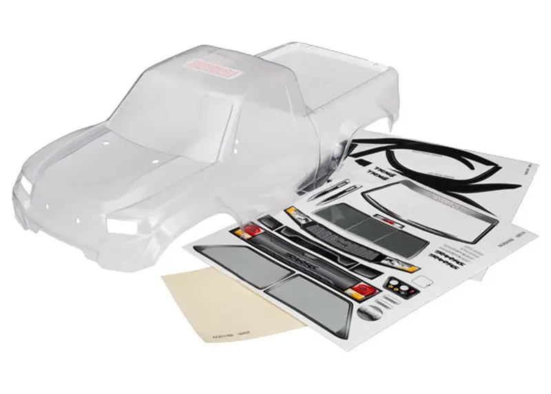 Traxxas Trx-4 Sport Pre-Cut Body, Die-Cut, Clear, 8111R 1