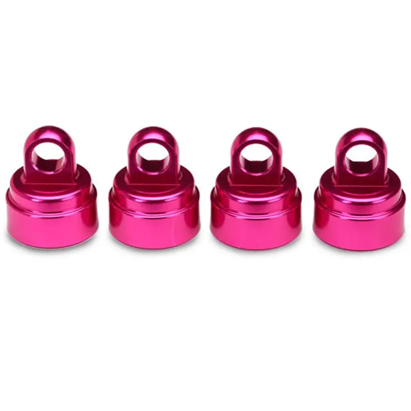 Traxxas Ultra Shock Caps, Aluminum, Pink, 3767P 1