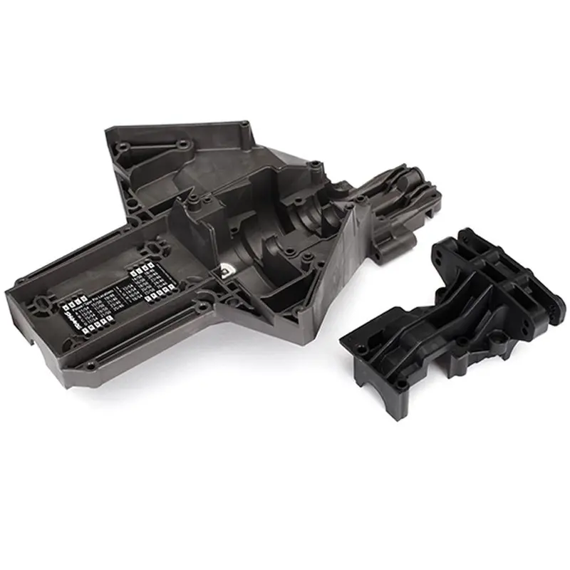 Traxxas Upper & Lower Rear Bulkheads, 7727X 1