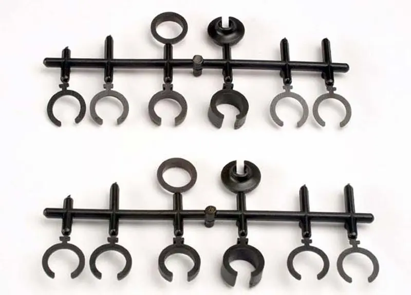 Traxxas Upper & Lower Shock Spring Retainers, 2668 1