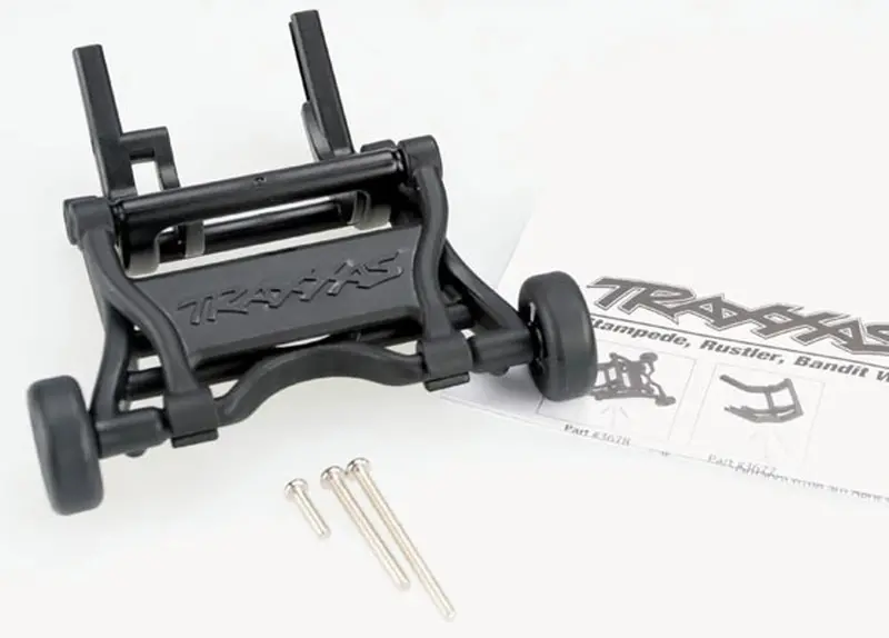 Traxxas Wheelie Bar, Assembled, Black, 3678 1