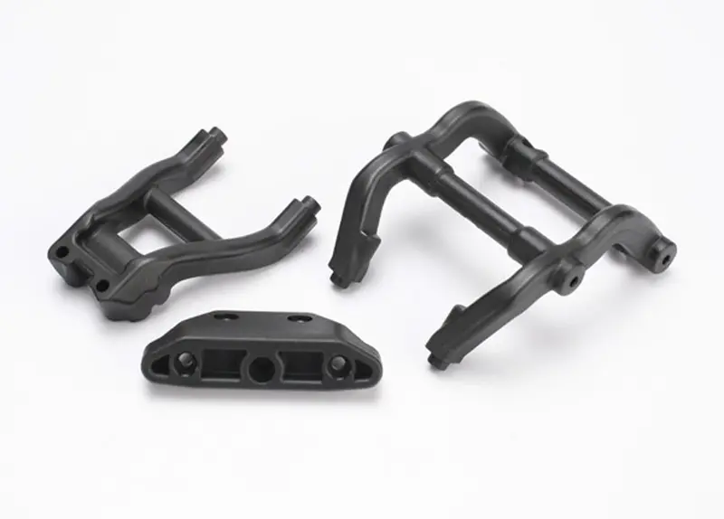 Traxxas Wheelie Bar Mounts & Rear Skid Plate, 6777 1