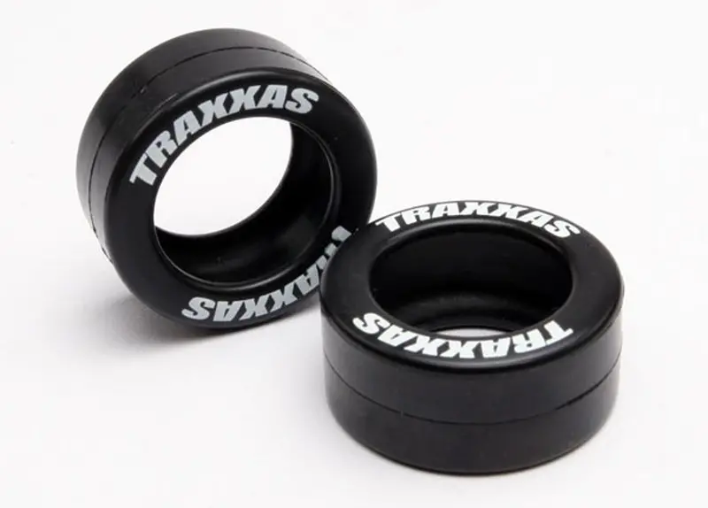 Traxxas Wheelie Bar Rubber Tires, 5185 1