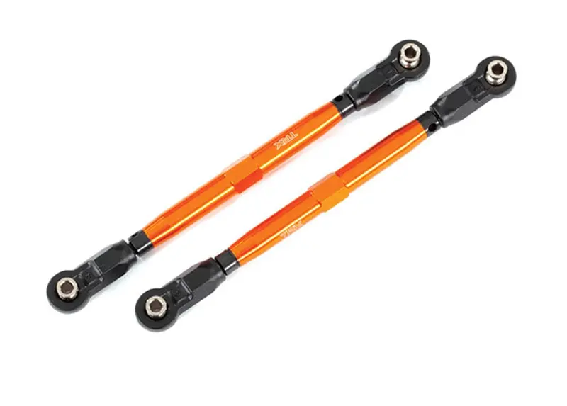 Traxxas Wide Maxx Toe Links, Aluminum, Orange, 8997A 1