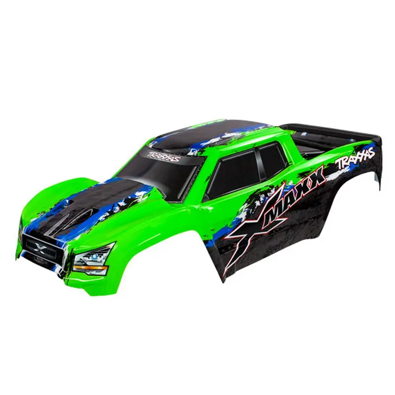 Traxxas X-Maxx Body, Assembled, Green, 7811G 1