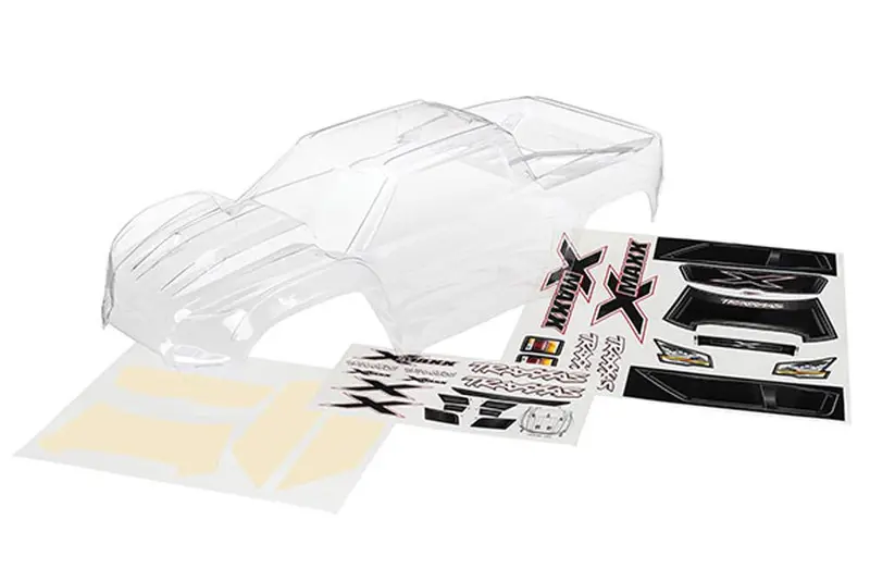Traxxas X-Maxx Body, Clear, 7711 1