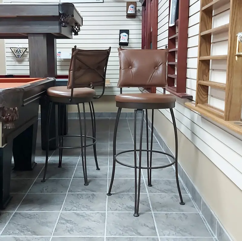 Trica Bill Leather Stool 1