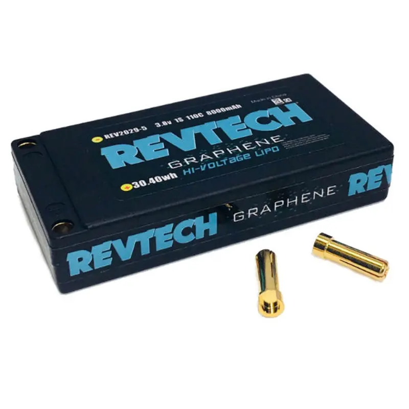 Trinity Graphene 1S Hi-Voltage Lipo Battery, 110C 8000Mah, Rev2029-5 1