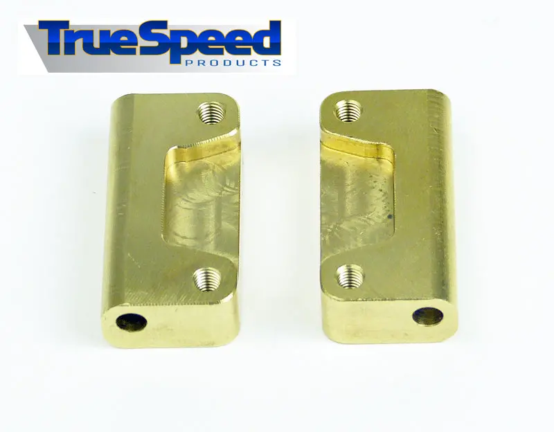 Truespeed Brass V2 Rear Suspension Mount (Pair), Cw-2451 1