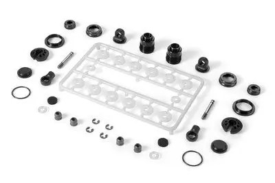 Ulp Alu Shock Absorber-Set - Black - V2 (2) 1