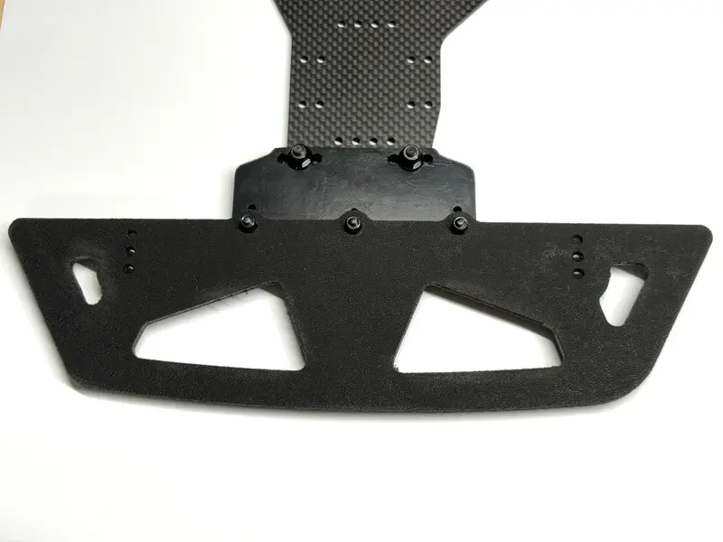 Vault Rc Adjustable Front Bumper, Fits Team Gfrp Cars, Vrc-9200 1