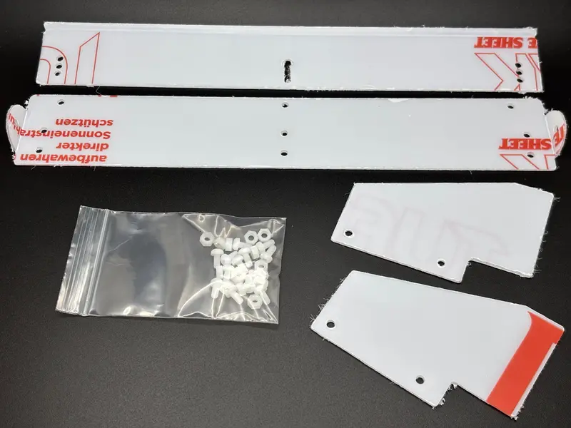 Vault Rc Late Model Spoiler Kit Fits Mr Kustoms Bodies 1