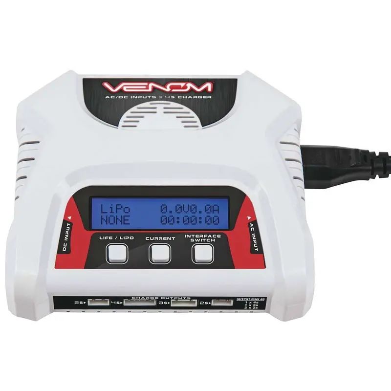Venom Ac/Dc Lipo Battery Balance Charger, 40W 2-4 Cell, 683 1