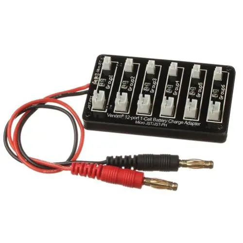 Venom Battery Charge Adapter, 12 Port 1S, 0678 1