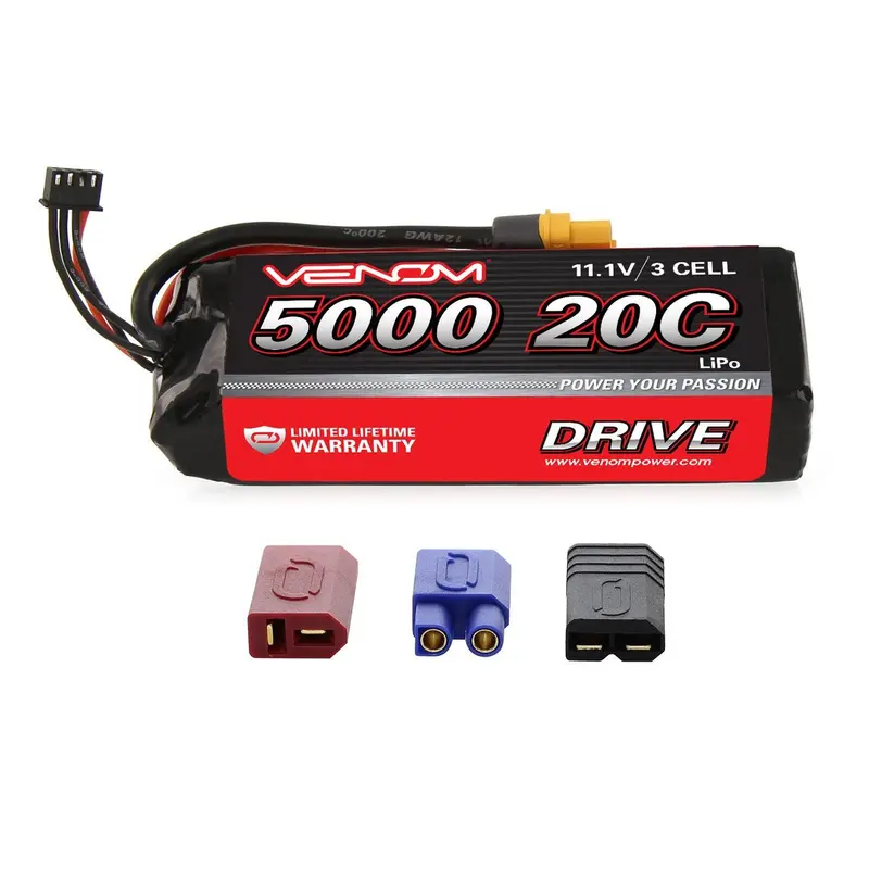 Venom Drive 11.1V Lipo Battery, 20C 5000Mah, 1582 1