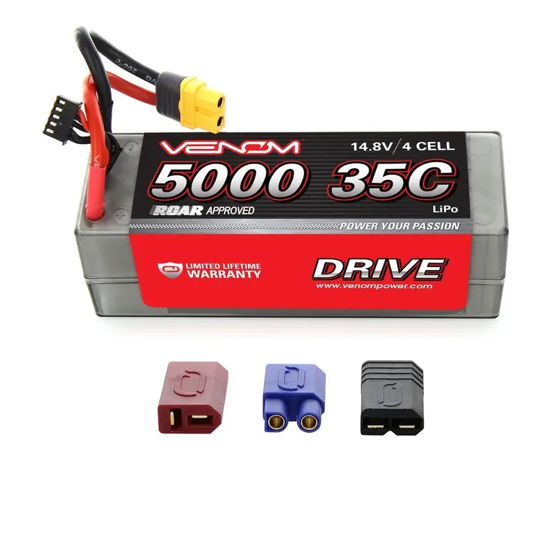 Venom Drive 4S 14.8V Lipo Battery, 35C 5000Mah, 15027 1