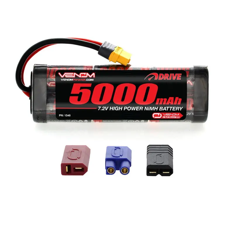 Venom Drive 6C 7.2V Nimh Battery, 5000Mah, 1548 1