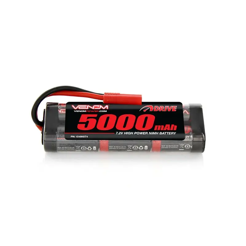 Venom Drive 6C 7.2V Nimh Battery, 5000Mah, 1548Hxt4 1