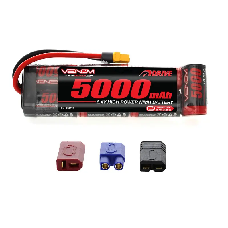 Venom Drive 7C 8.4V Nimh Battery, 5000Mah, 1527-7 1