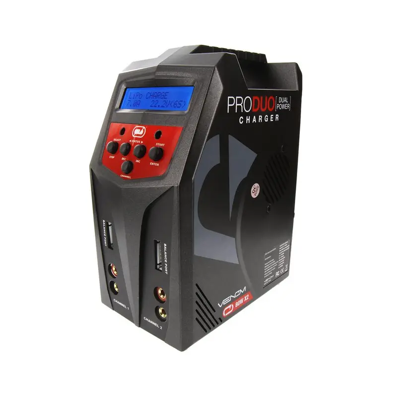 Venom Pro Duo Ac/Dc 6S 7A 80Wx2 Lipo/Lihv & Nimh Charger, 685 1