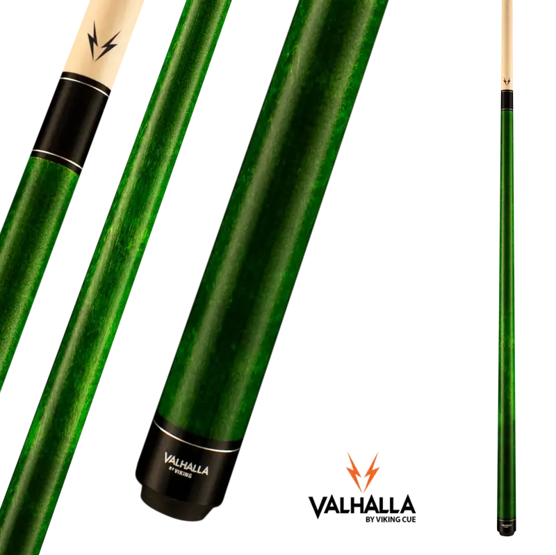 Viking Valhalla Va105 Pool Cue Green 13Mm 19Oz 1