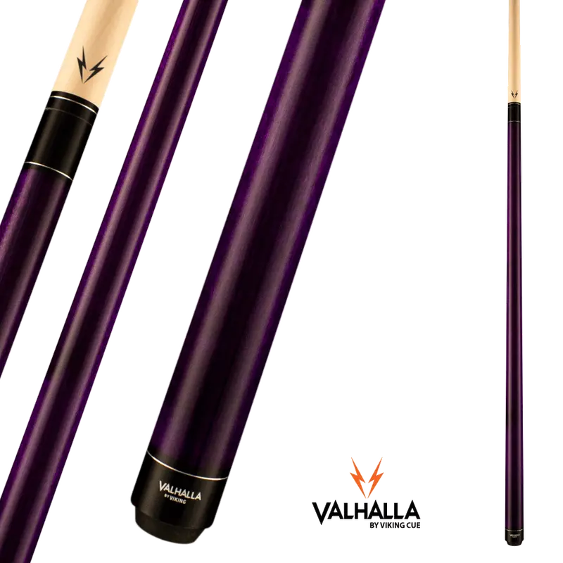 Viking Valhalla Va107 Purple Pool Cue 13Mm 19Oz 1