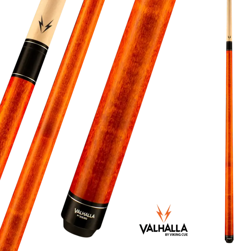 Viking Valhalla Va109 Pool Cue Orange 13Mm 19Oz No Wrap 1