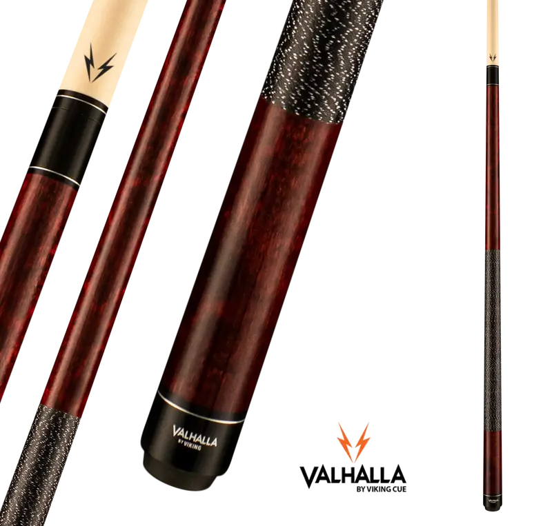 Viking Valhalla Va120 Pool Cue Brown Linen Wrap 13Mm 19Oz 1