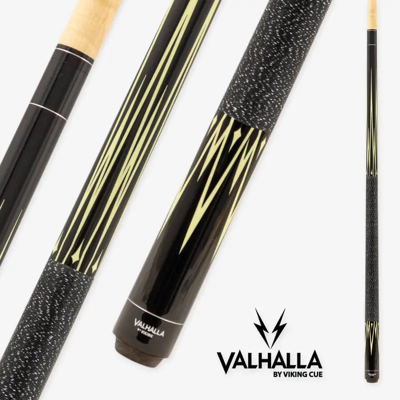 Viking Valhalla Va301 19Oz Pool Cue - Black And White 1
