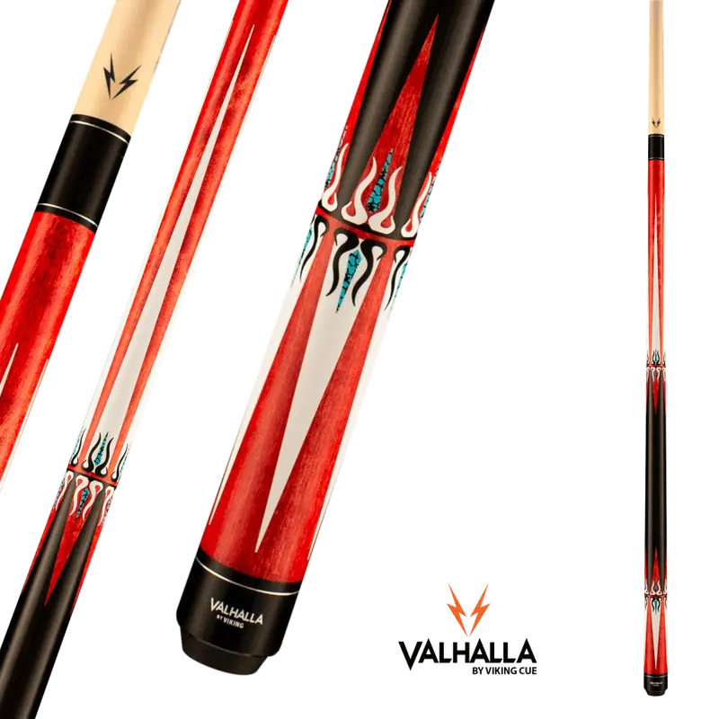 Viking Valhalla Va601 Red/Points/Pattern Cue 13Mm 19Oz 1