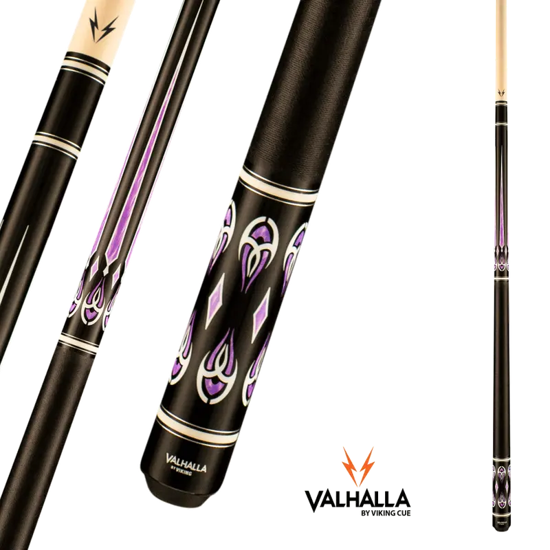 Viking Valhalla Va725 Purple/Point/Pattern Cue Linen Wrap 13Mm 19Oz 1