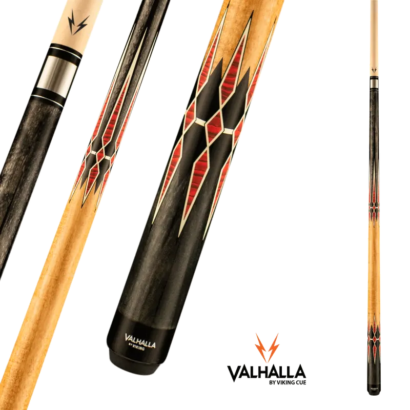 Viking Valhalla Va941 Natural Red And Black Cue 13Mm 19Oz 1