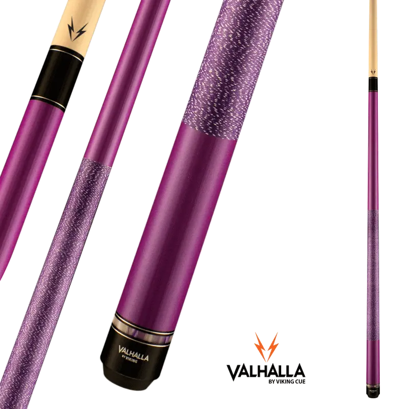 Viking Valhalla Vg022 Purple Pool Cue 13Mm 19Oz 1