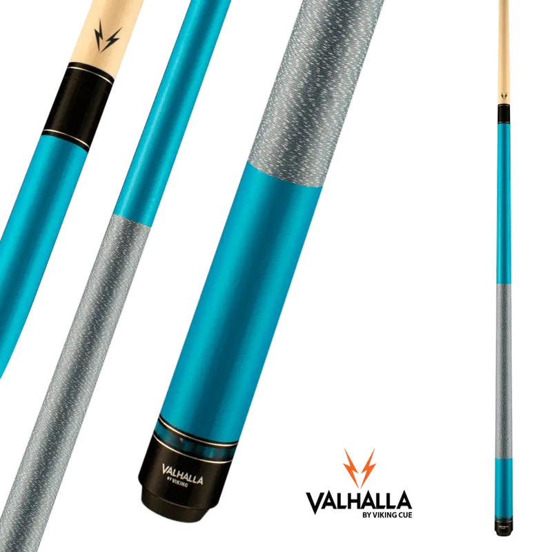 Viking Valhalla Vg023 Turquoise Pool Cue 13Mm 19Oz 1