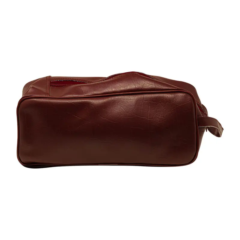 Vinyl Bag For Bowling Shoes - Burgundy 1