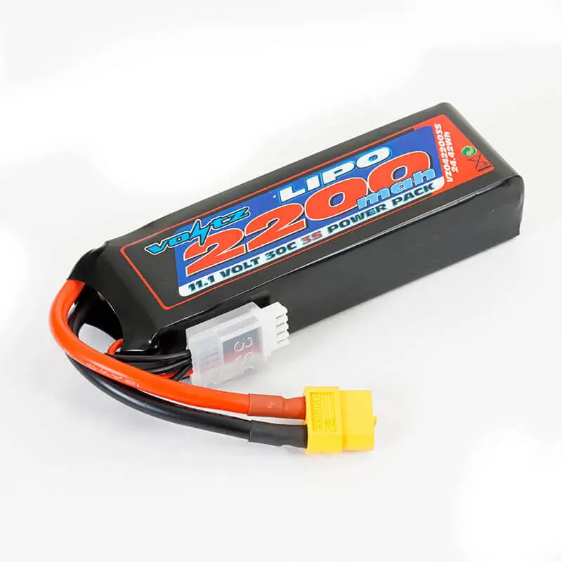 Voltz 2200Mah 11.1V 30C Lipo Battery W/Xt60 1