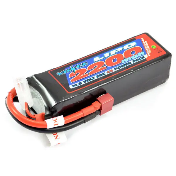 Voltz 2200Mah 4S 14.8V 30C Lipo Battery 1