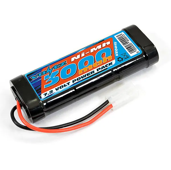 Voltz 3000Mah 7.2V Nimh Stick Battery W/Tamiya Connector 1