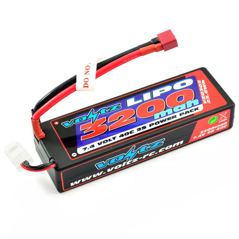 Voltz 3200Mah 2S 7.4V 40C Hardcase Lipo Stick Battery Pack 1