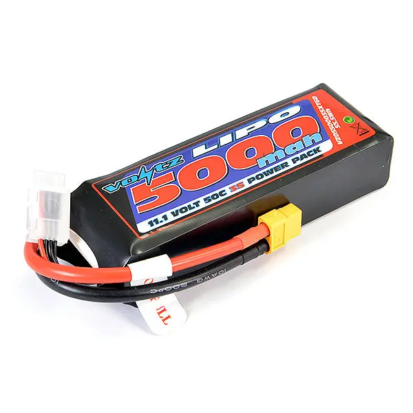 Voltz 5000Mah 11.V 50C Lipo Battery W/Xt60 1