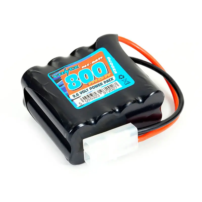 Voltz Hobby 9.6V 800Mah Aa Hump Pack Battery W/ Tamiya Plug (He00014) 1