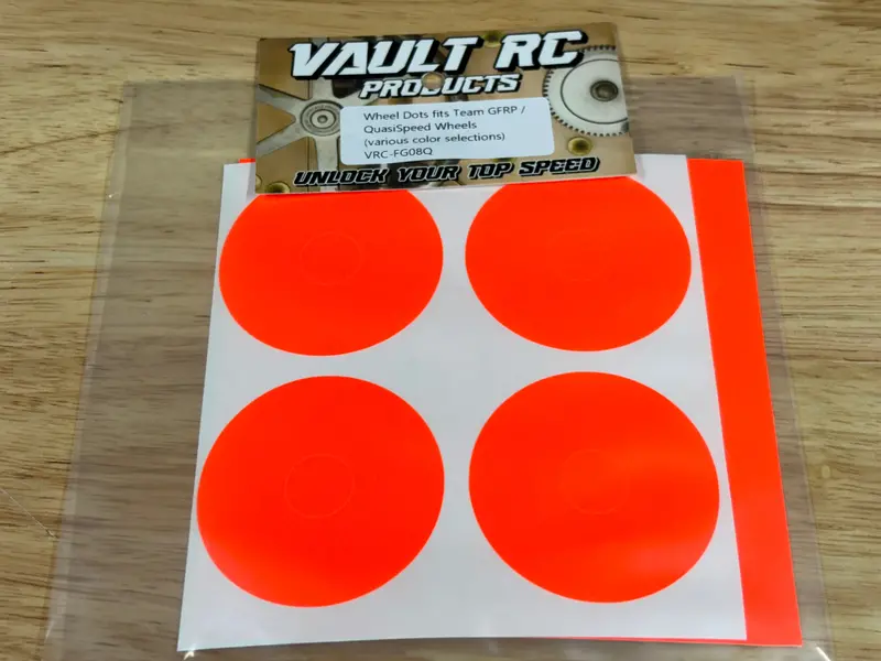 Wheel Dots Fit Quasispeed Wheels, Various Color Selections 9