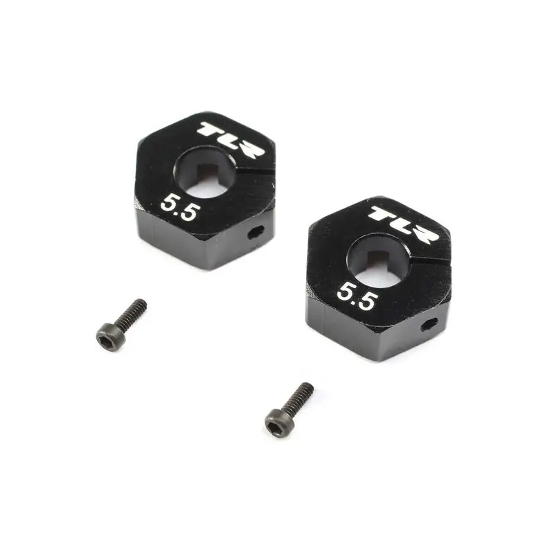 Wheel Hex 12Mm X 5.5Mm (2), Tlr232114 1