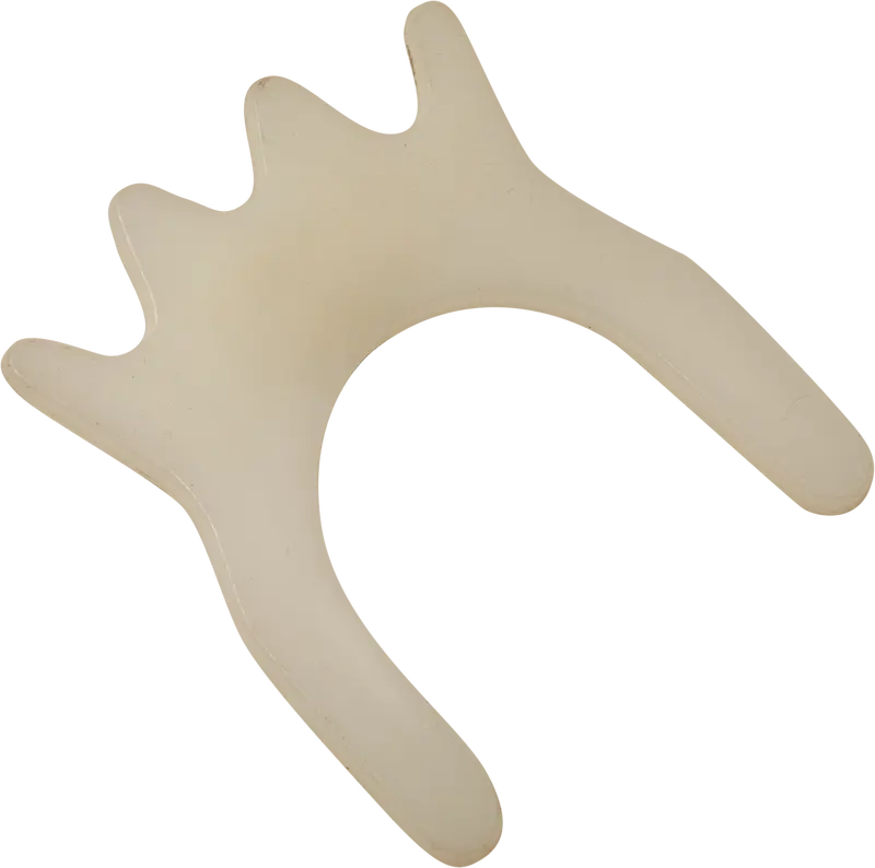 White Plastic Overball Bridge Head 1