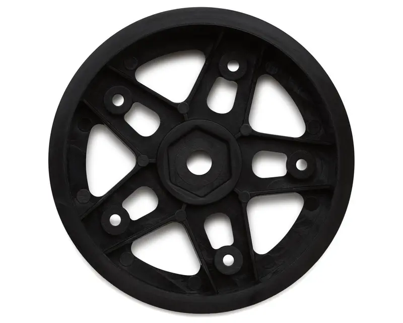 Whitz Racing 1/10 Whiplash Front 2.2" Sprint Car Black Wheels Only, 12Mm Hex (2), Wrp-Wl-Frt 2