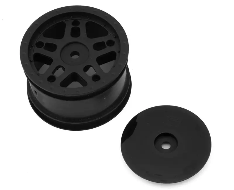 Whitz Racing Products 1/10 Whiplash Rear 2.2" Sprint Car Wheels, 12Mm Hex (2) 1