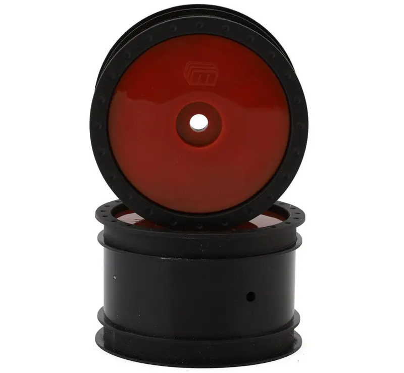 Whitz Racing Products 1/10 Whiplash Rear 2.2" Sprint Car Wheels, 12Mm Hex (2) 7